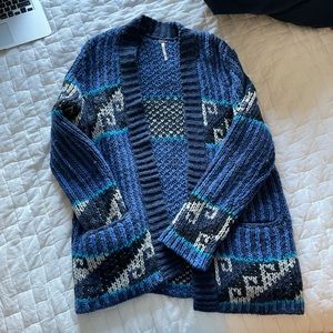Free People M chunky sweater